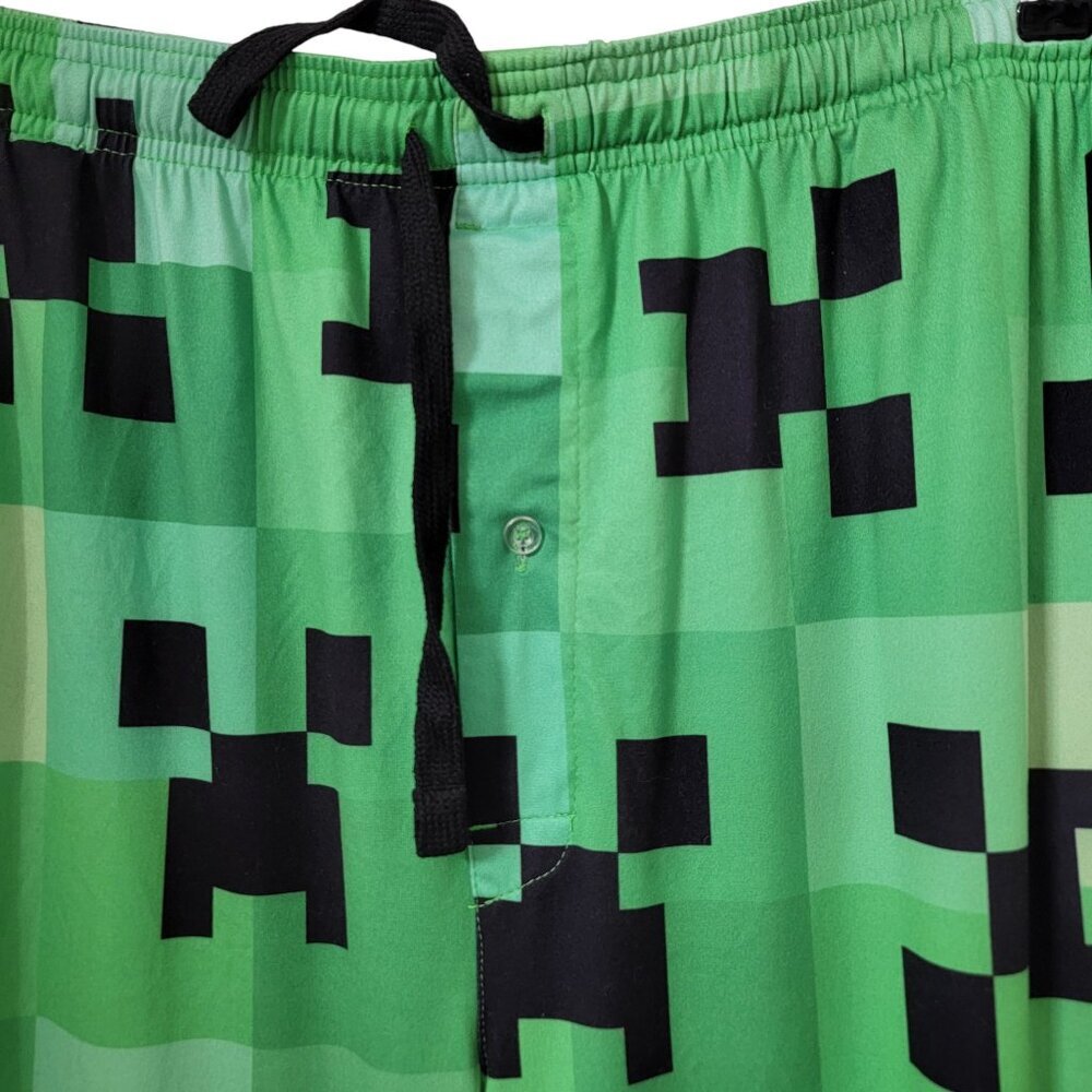 Minecraft Creeper Pajama Pants Size 2X, Like New Condition - Picture 5 of 15